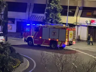Imagen de archivo de un camión de bomberos del Ayuntamiento de Salamanca