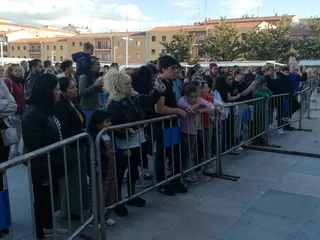 Carameloraro actuando en la plaza de la Concordia por el Día de la Comunidad. Foto de archivo