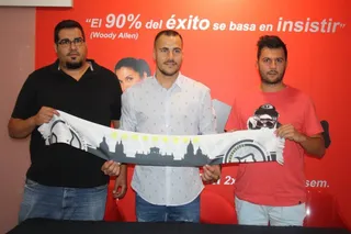 Kike Reguero: “Se percibe que Unionistas es diferente por la conexión con su afición”