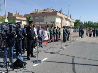 Visita Secretario de estado de Seguridad al cuartel de la guardia civil de Santa Marta (1)