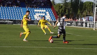 Imanol Baz, en el Reina Sofía con el Real Unión de Irún | FOTO SALAMANCA24HORAS.COM