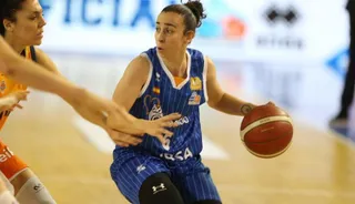 Silvia, en el choque ante Valencia | FOTO SALAMANCA24HORAS.COM