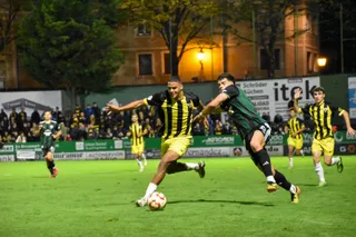 Maroan, delantero del Barakaldo | FOTO BARAKALDO CF