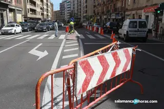 Cortes de tráfico obras paseo Canalejas
