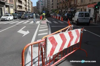 Cortes de tráfico obras paseo Canalejas