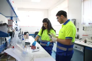 reportaje a Aqualia