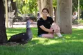 La joven fotógrafa de Vitigudino durante la entrevista realizada para este reportaje.