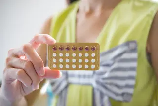 Pastilla anticonceptiva.