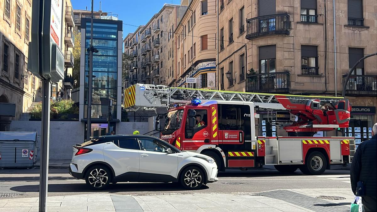 Alarma en la calle Portales de Camiñas