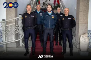 Un total de 210 estudiantes portugueses reciben charlas de seguridad de la Policía Nacional y la PSP de Portugal