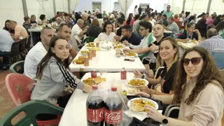 Degustación de la paella en El Campo de Peñaranda