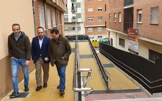 Rampa calle salmerón