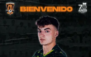 Manuel Carrasco, nuevo jugador del Ciudad Rodrigo | FOTO CRCF OFICIAL
