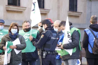 Manifestación CSIF. Foto de archivo