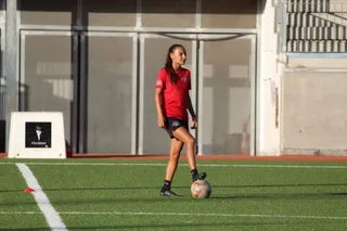 Primer entrenamiento del CD Salamanca Fútbol Femenino