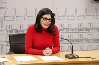 Virginia Carrera, concejala por el Grupo Mixto en el Ayuntamiento de Salamanca