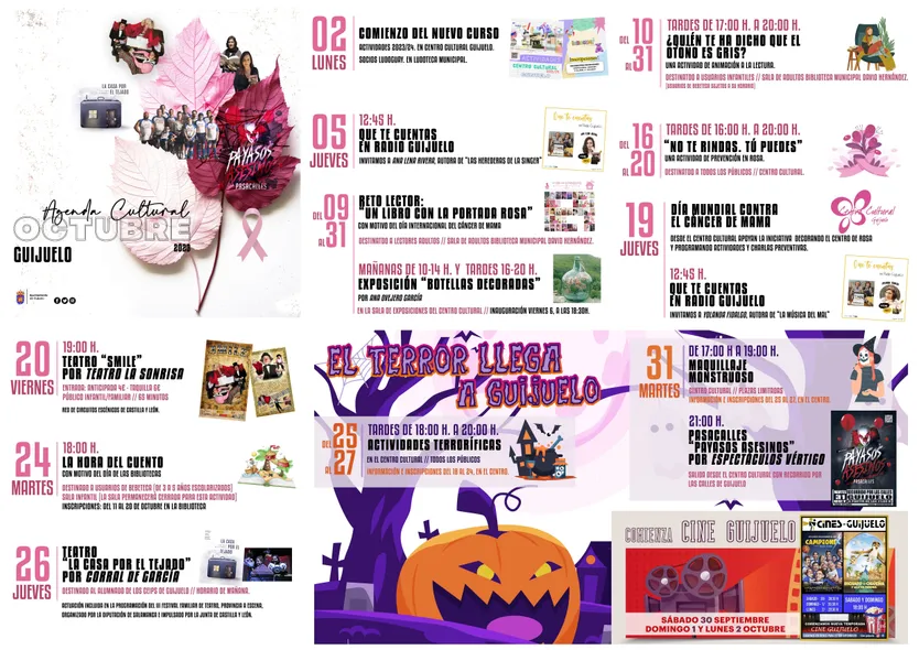 Agenda octubre 2023