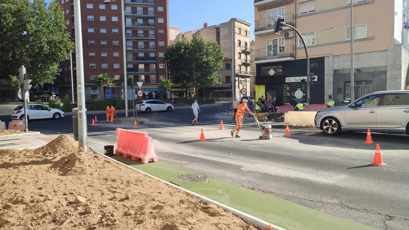Obras de mejora de accesibilidad del Túnel de la Televisión (4)