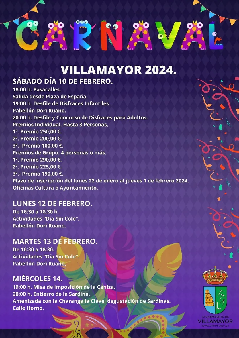 Programa carnaval Villamayor