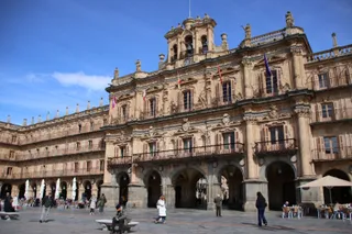 Fachada del ayuntamiento de salamanca