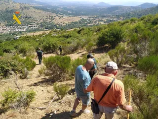 Rescate de la Guardia Civil en el parque de las Arribes del Duero