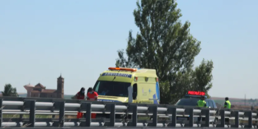 Accidente en Encinas de Abajo | FOTO SALAMANCA24HORAS.COM