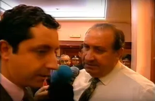 Jesús Gil y Josep Pedrerol