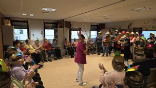 Chirigotas en el Centro de Dia de Guijuelo 1