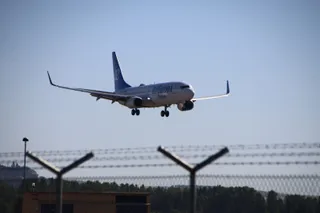 Avion de Air Europa en Matacán