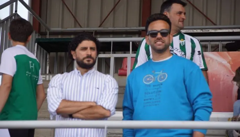 Rubén Andrés y Antonio Paz, en el Municipal Luis Ramos | FOTO JUANES