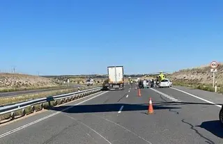 Accidente A-66 jueves 14 de octubre.