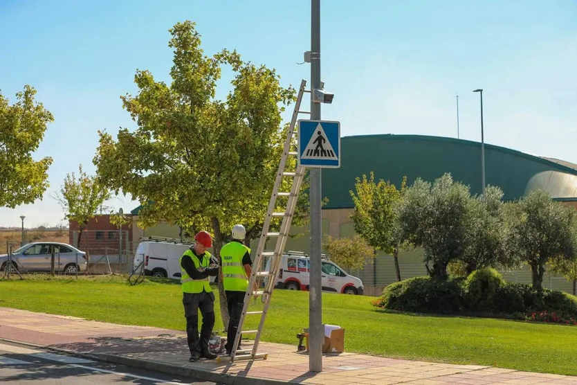 Nuevas cámaras de vigilancia y control del tráfico en Carbajosa 1