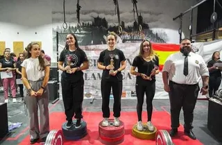 Elena del Pueyo, Paula Sánchez y Sofía Martínez