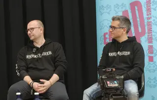 Iván J. Gómez y Jordi Mesa, fundadores del estudio zamorano de diseño de videojuegos GameZ Studio