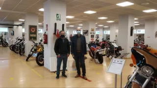 Nueva iluminación para el Museo de la Moto de Santa Marta de Tormes