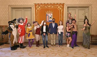Presentación del circo inclusivo