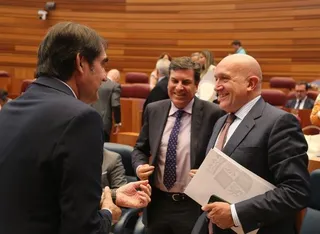 Pleno extraordinario de las Cortes. Foto ICAL
