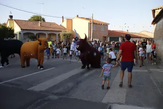 Encierro infantil Torolé, en Moriscos