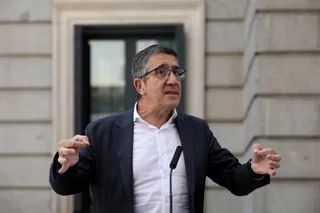 El presidente de la comisión del PSOE, Patxi López | EUROPA PRESS
