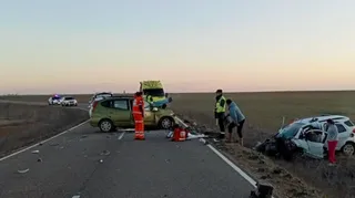 Imagen de un accidente. Archivo