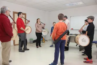 Finaliza el taller de gaita y tamboril de Guijuelo