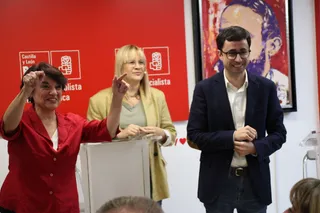 GALERÍA | Debate ante la militancia de José Luis Mateos y Soledad Murillo