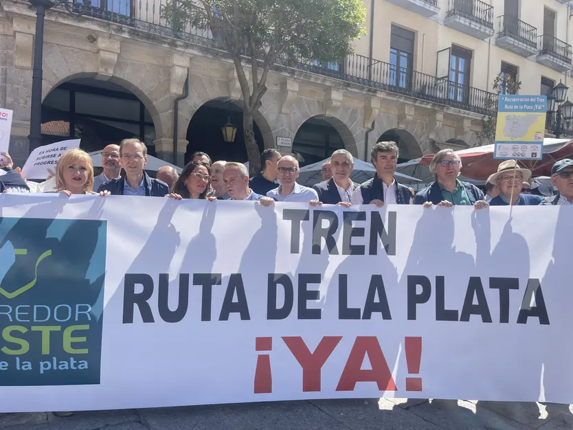 "El tren es progreso y es futuro", así ha defendido Javier Iglesiasi la recuperación del tren Ruta de la Plata