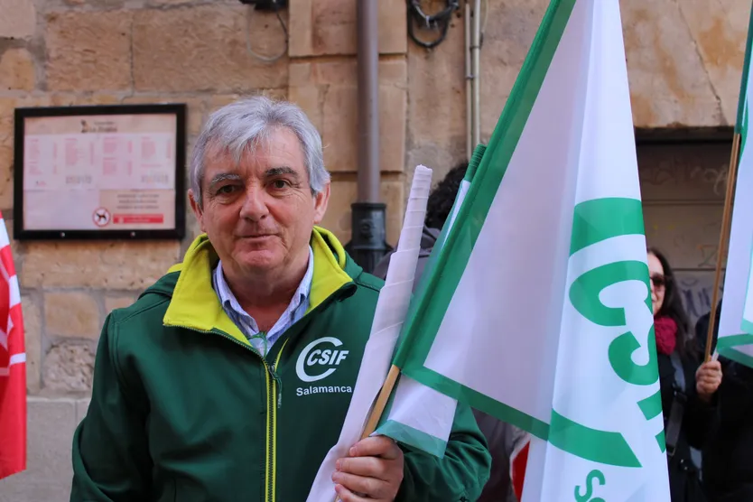 Julián Cobaleda, sindicato CSIF
