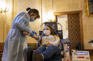 El Chemcyl recuerda la necesidad de continuar donando sangre durante la Semana Santa. Foto de archivo