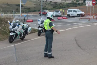 Accidente en la N-620 junto al polígono de Puerto Seco