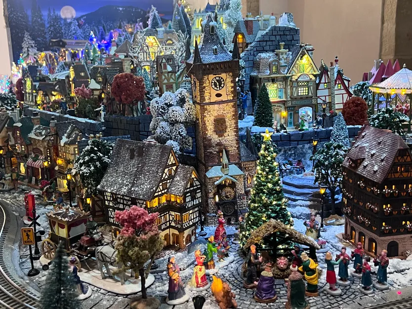 Ciudad de Navidad en la Torre de los Anaya