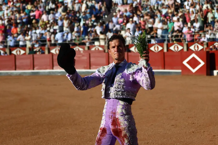 Daniel Luque en su prensentación en La Glorieta en la II Corrida Extraordinaria por San Juan de Sahagún | Mateo G.J