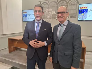 Ángel Peralvo y Javier Iglesias