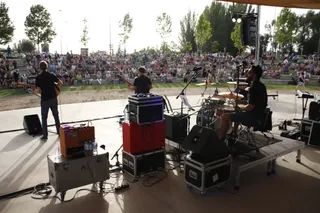 'De Bitels' en el Parque de Elio Antonio de Nebrija durante la tarde de este domingo, 12 de junio | Fotos: Andrea M.